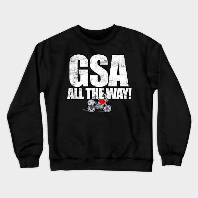 GSA ADV RIDER Crewneck Sweatshirt by lovelifetriumph